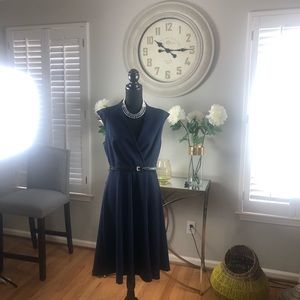 Navy Blue Dress